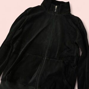 Juicy Couture Black Velour Jacket